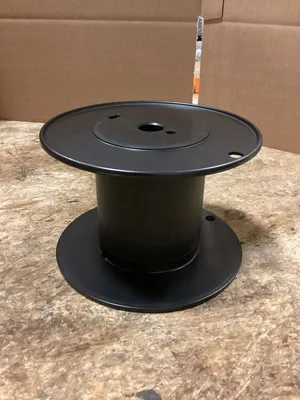 Sonoco Plastics Black Plastic Spool Cable Wire Reel 6.5″ x 4″ -NIB of 80