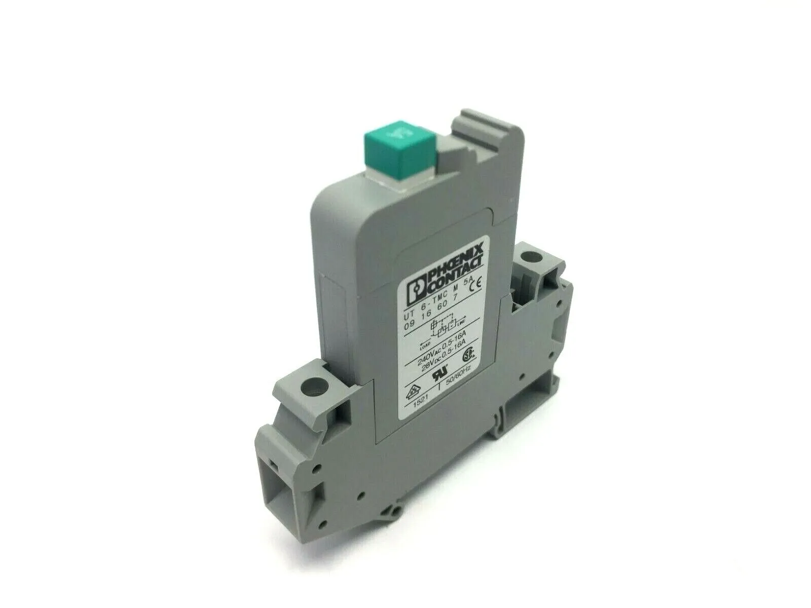 USED PHOENIX CONTACT THERMOMAGNETIC DEVICE CIRCUIT BREAKER