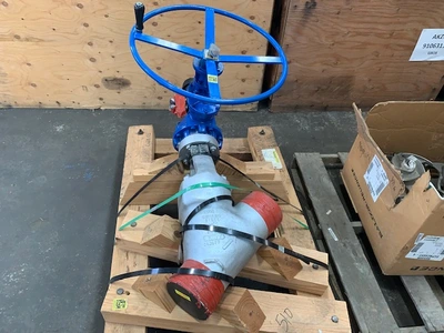 4"-2900# Flowserve Globe  Valve Hand wheel operated , Unused Condition