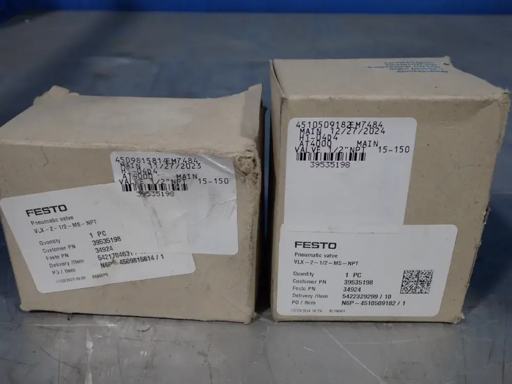 NEW FESTO VLX21/2MSNPT