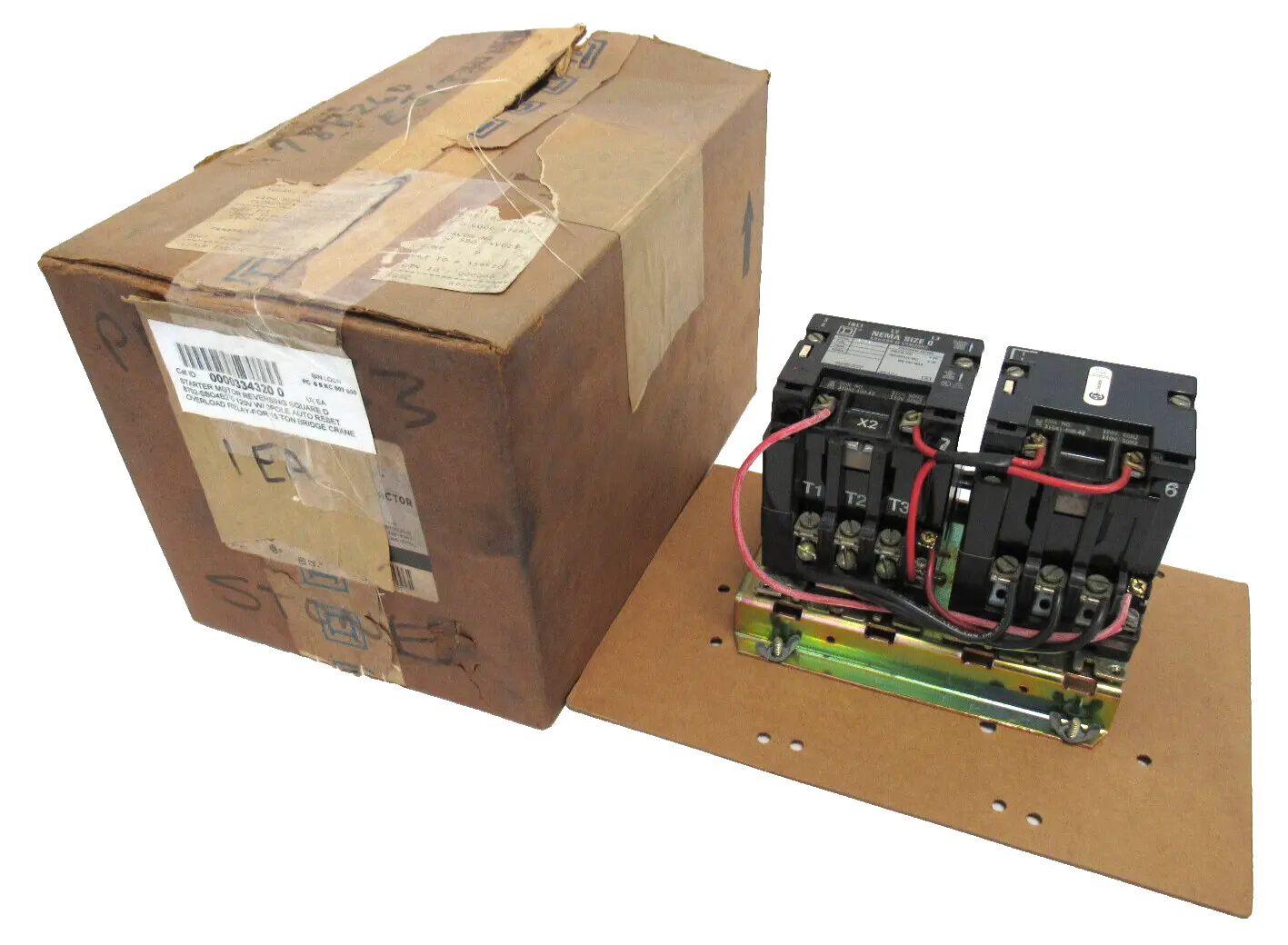 NEW ALLEN BRADLEY 8702SBO4S REVERSING STARTER SIZE 0 SER.A