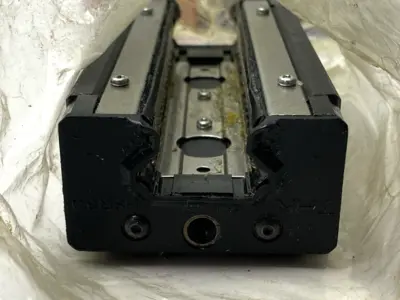 USED THK LINEAR GUIDE BLOCK 45MM HEIGHT 60MM WIDTH