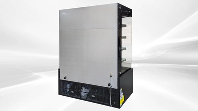 171-0306 60" Vertical Open Air Self Contained Display Cooler