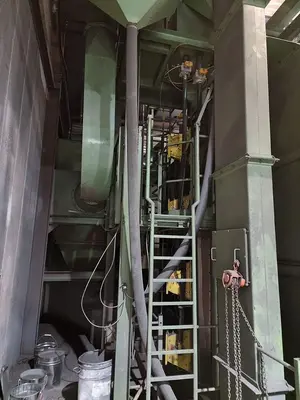 USED WHEELABRATOR KH3 1000 X 4000 MM 4 TURBINES