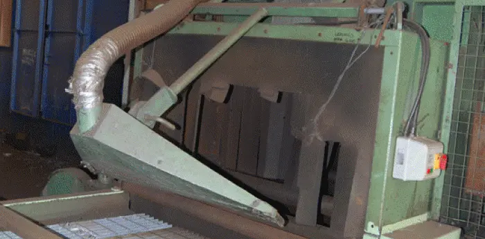 Used _UNKNOWN_ _UNKNOWN_ Roller Conveyor Shot Blaster GB | Zebra Worldwide Machinery #1146354