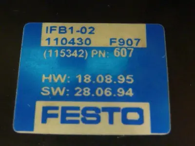 USED FESTO IFB1-02