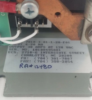 USED ECS 7810-3-01-1-20-F01
