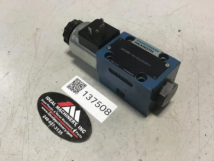 Used MANNESMANN REXROTH 3WE6B960/EG24N9K4 Valves/Fittings Michigan US | Ideal Machinery #579187