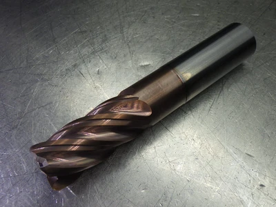 Kyocera / SGS 25mm 5 Flute Carbide CR Endmill 25mm Shank 3mm R T94993NTM (LOC2025B)