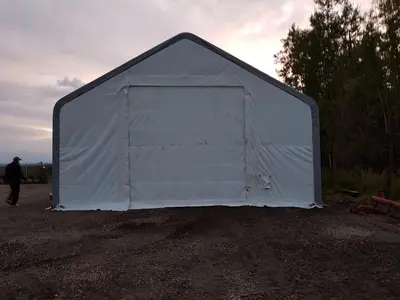 NEW 30X60X20 DOUBLE TRUSS STORAGE BUILDING