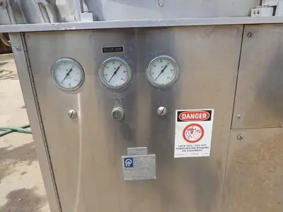 USED M&O PERRY SPS VACUUM STOPPERING MACHINE