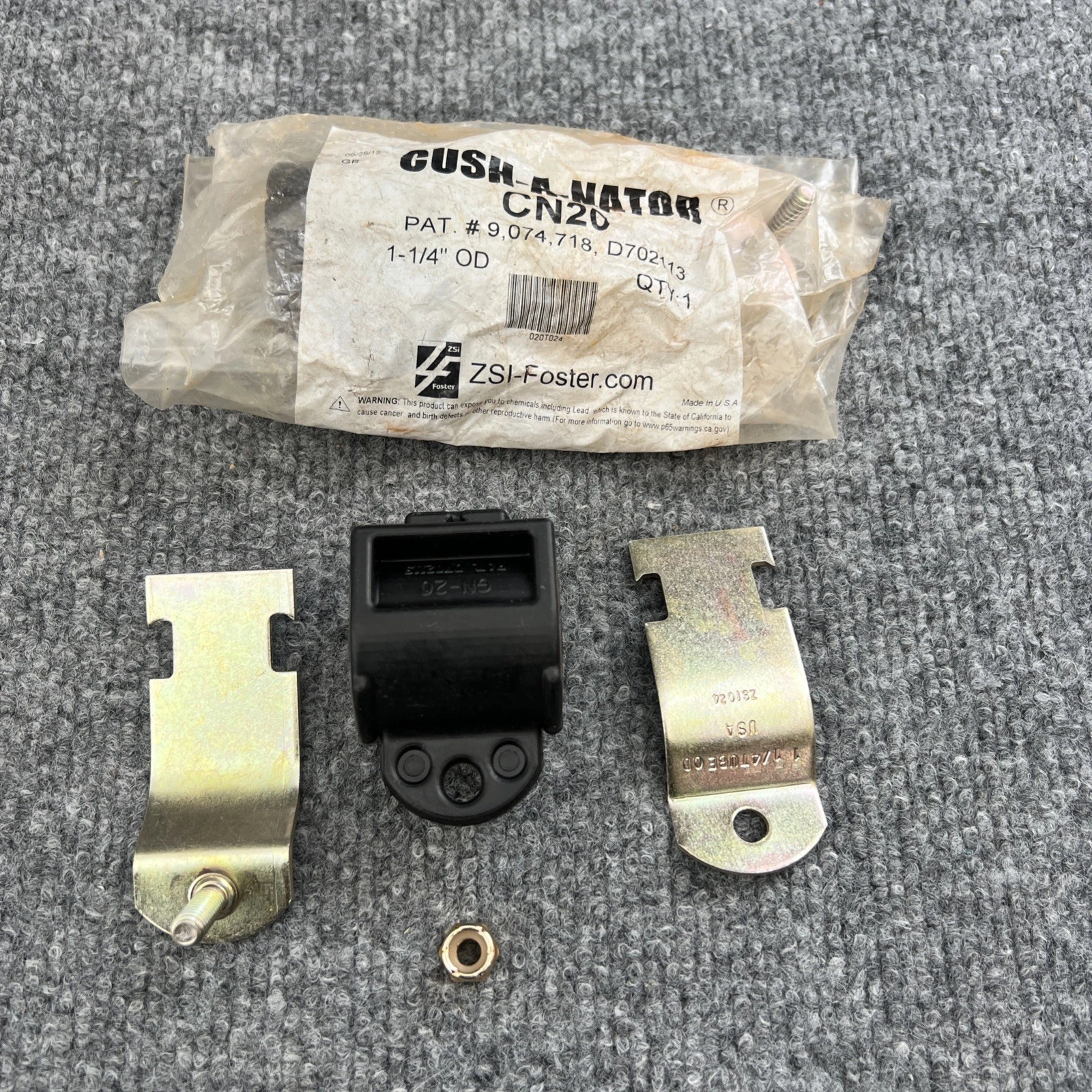 New | in-Stock CUSH-A-NATOR CN20 Misc Fasteners California US | Davliegogo LLC #1706638