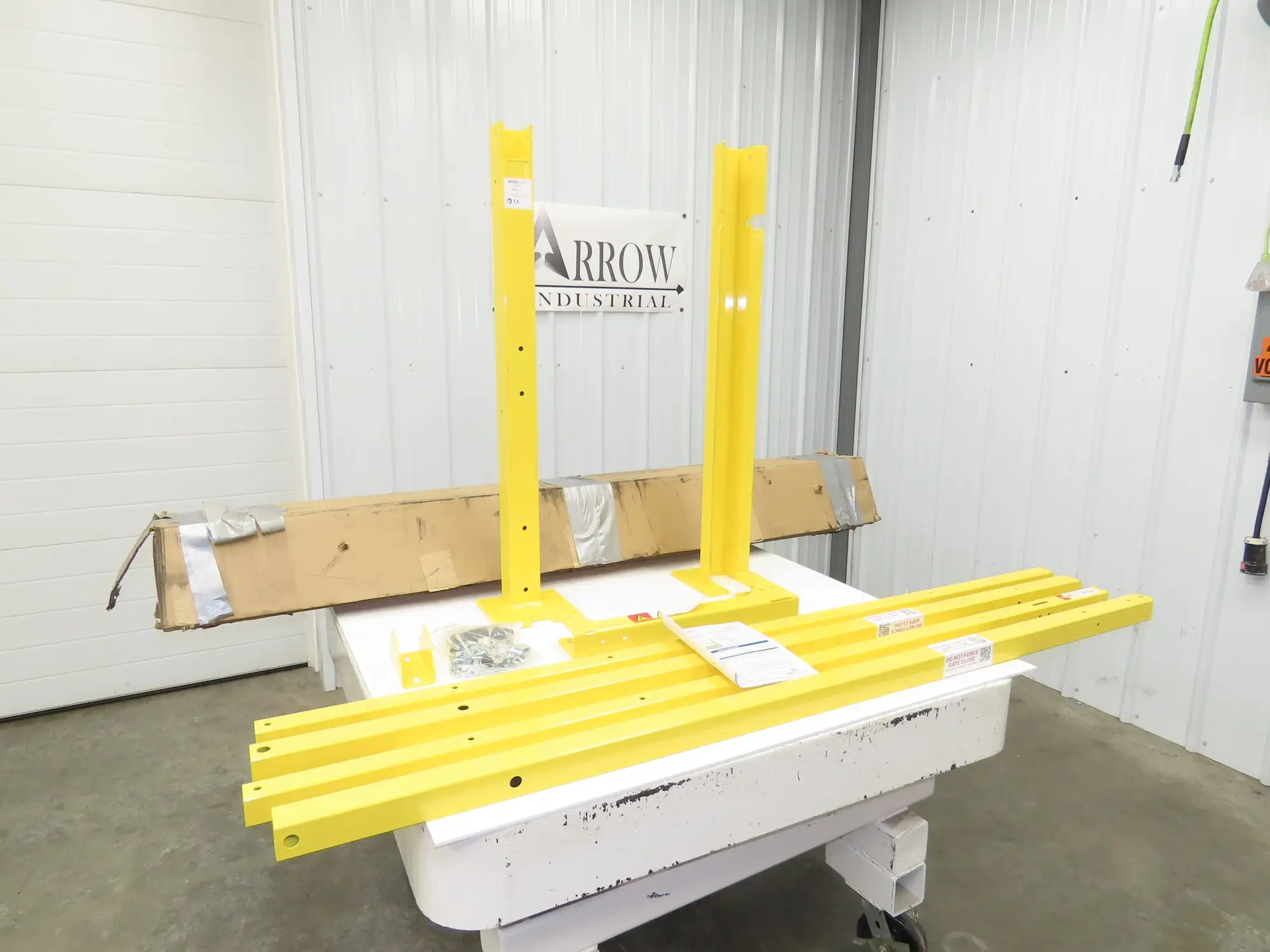 PS Industries ESG-120-PCY EdgeSafe Smart Safety Gate 108"-132" Width Yellow