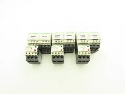 Schneider Electric LC1D09 IEC TeSys Contactor Overload Combination Lot of 3