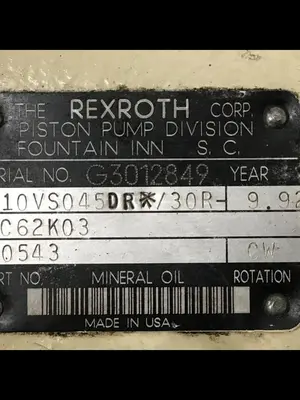 USED REXROTH AA10VS045DR / 30R