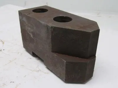 Huron T11248 Lathe Clamp Chuck Soft Jaws 6"L x 2-1/2"W X3-1/8"T Lot of 3
