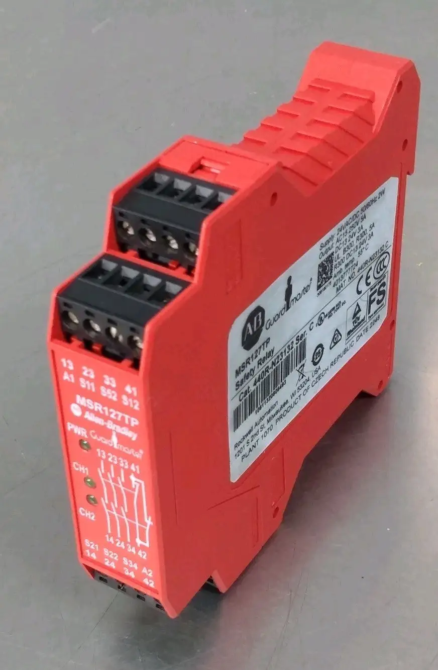Allen-Bradley 440R-N23132/C MSR127TP/C Guardmaster Safety Relay Loc3C22