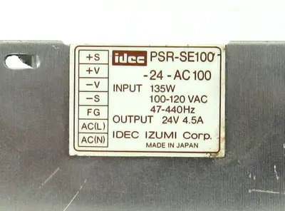 USED IDEC IZUMI PSR-SE100-24-AC100