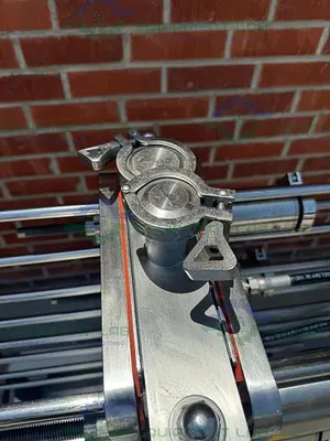 USED MILLIPORE STAINLESS STEEL HYDRAULIC PELLICON CUF-8 FILTER SKID