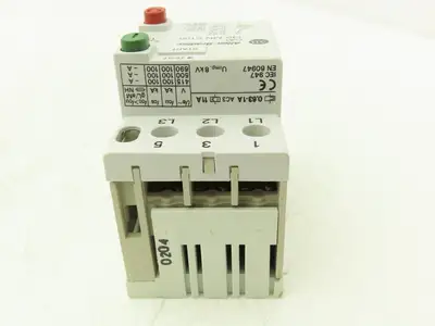 Allen Bradley 140-MN-0100 Manual Motor Starter 1.5Hp 600v 3Ph 0.63-1A Ser D