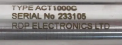 NEW RDP ELECTRONICS ACT1000C TRANSDUCER