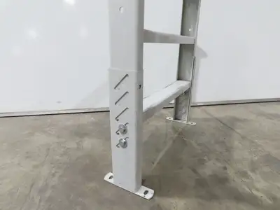 Hytrol HS-9 30"W Conveyor Leg Stationary Floor Support 43-5/8" to 55-5/8" WHITE