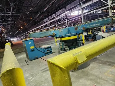 52” x .100” x 35,000 Lb. Stamco Double-Loop Slitting Line