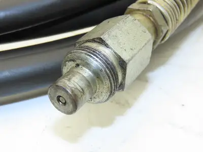 Anchor SAE100R2A 2-Wire 5000psi Hydraulic Hose with 1/4" Coupling Both Ends 20'