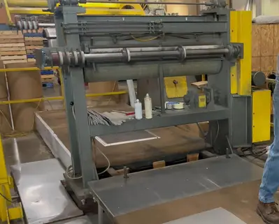 48” x .012” - .048" x 20,000 Lbs. Strilich Slitting / Cut-To-Length Line