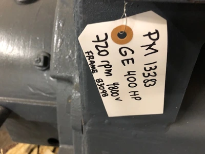 400 HP General Electric Synchronous Motor 720 Rpm 4800 Volts
