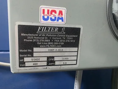 2007 FILTER 1 HWF-3-30-5 Vacuum Systems | MD Equipment Services LLC (11)