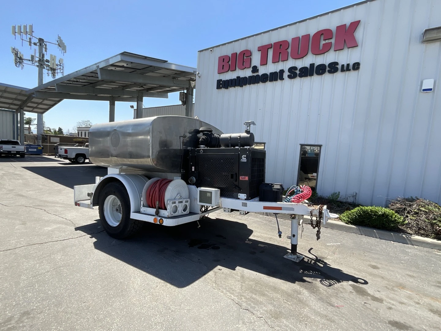 Used 1983 PAC POWER HWIL1000 Liquid Supply Trailers California US | Big Truck & Equipment #1438099