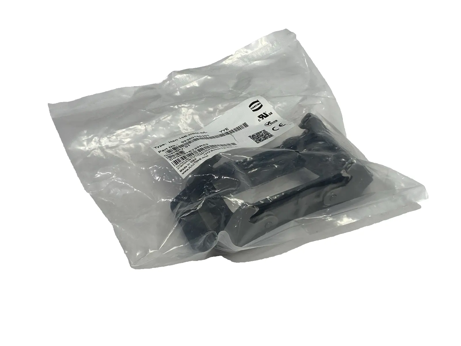 NEW HARTING HARTING 0900160301, HAN 16B-HBM-DL