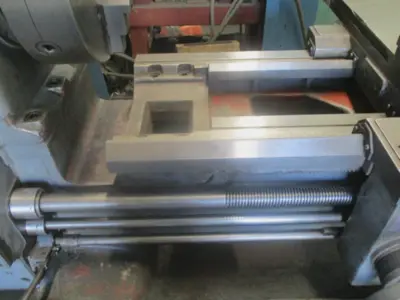 20.5" x 60" Webb, gap bed engine lathe, tooling