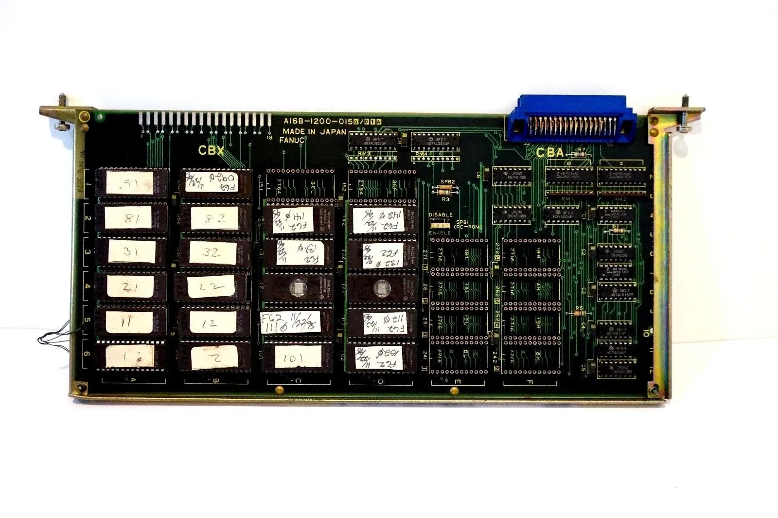 USED FANUC A16B-1200-0150 / 01A PC BOARD A16B12000150