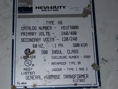 USED EGS HS1F500B