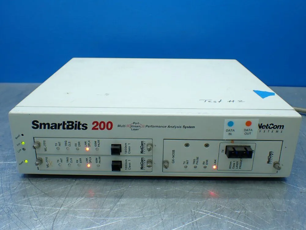 Used NETCOM SYSTEMS SMB0200 Network Analyzers Ohio US | HGR 24 #1096798