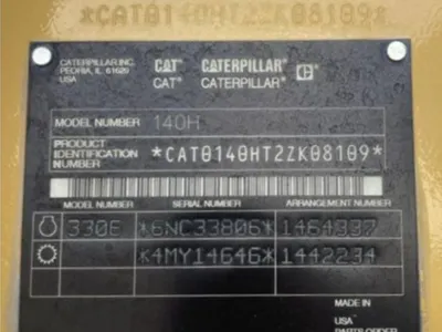 2003 Caterpillar 140H