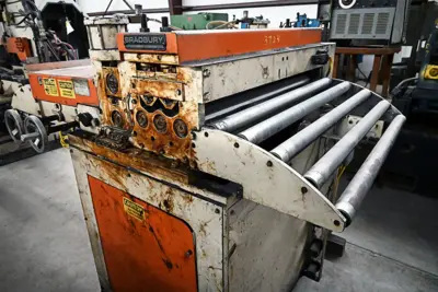 36″ BRADBURY 5-Roll Flattener