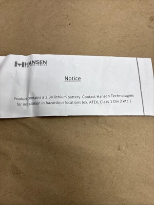 NEW Hansen H5633/250P