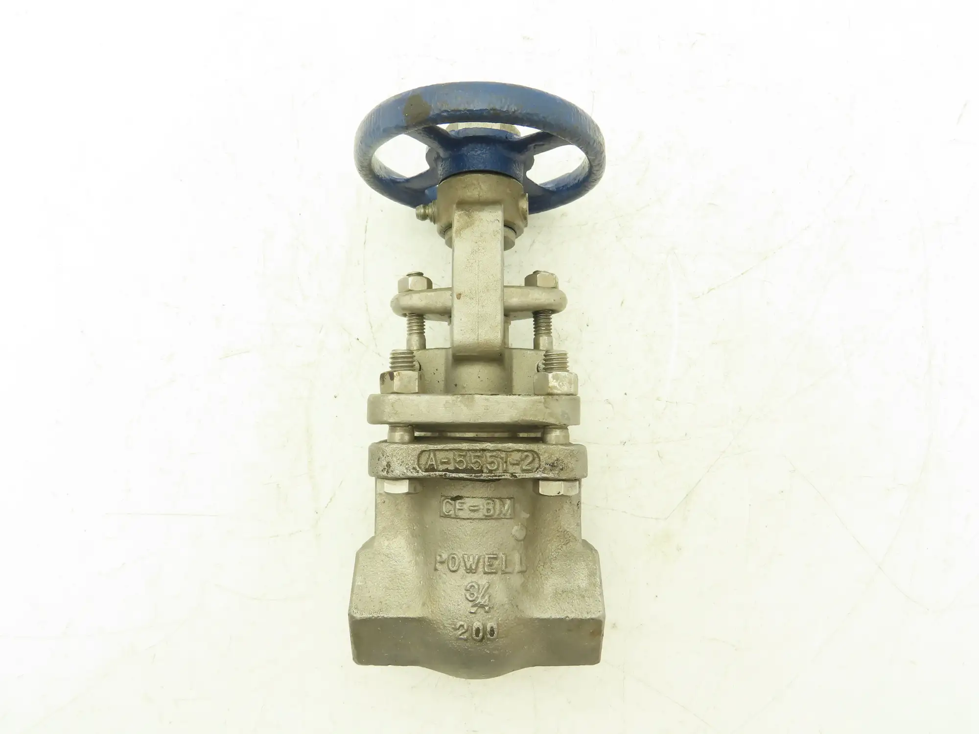 Powell A-5551-2 Gate Valve Stainless Steel Rising Stem 3/4" NPT
