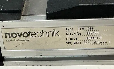 USED NOVOTECHNIK TLH600