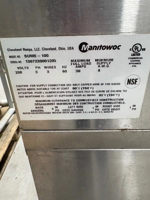 Commercial Stainless Steel Convection Ovens – Double Stack
