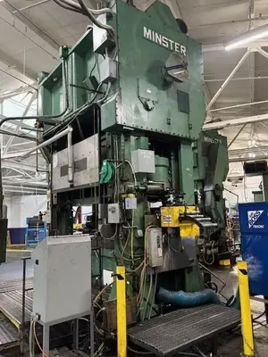 1974 MINSTER 500 TON SSDC Straight Side, Double Crank (Single Action) Presses | Timco, Inc. (8)