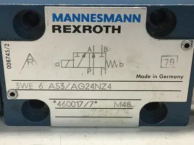 USED MANNESMANN REXROTH 3WE6A53/AG24NZ4