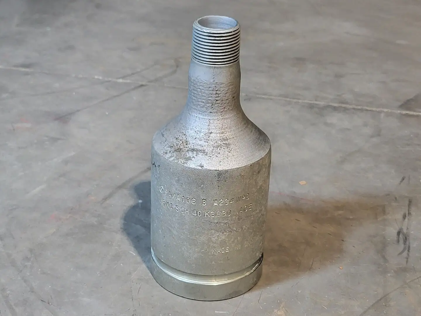 3"x 1" Swage Nipple SA/A106B A234