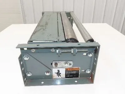 Hytrol 30" Slider Bed Belt Conveyor Tail Pulley Assembly 3.25" Pulley