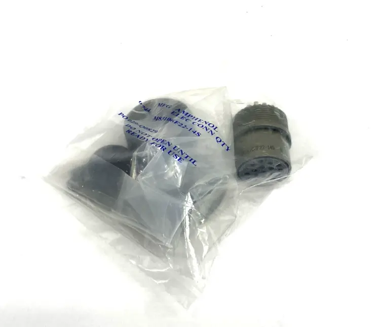 New | in-Stock AMPHENOL CIRCULAR SOLDER CUP CONNECTOR PLUG 19-POSITION FEMALE Connector Accessories | Maverick Industrial Sales #1102260