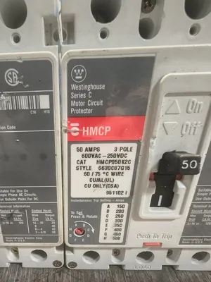 WESTINGHOUSE HMCP050K2C Circuit Breakers | ESS Industrial Equipment Sales (4)