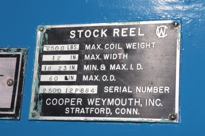 Cooper Weymouth 2,500 lbs. Coil Reel